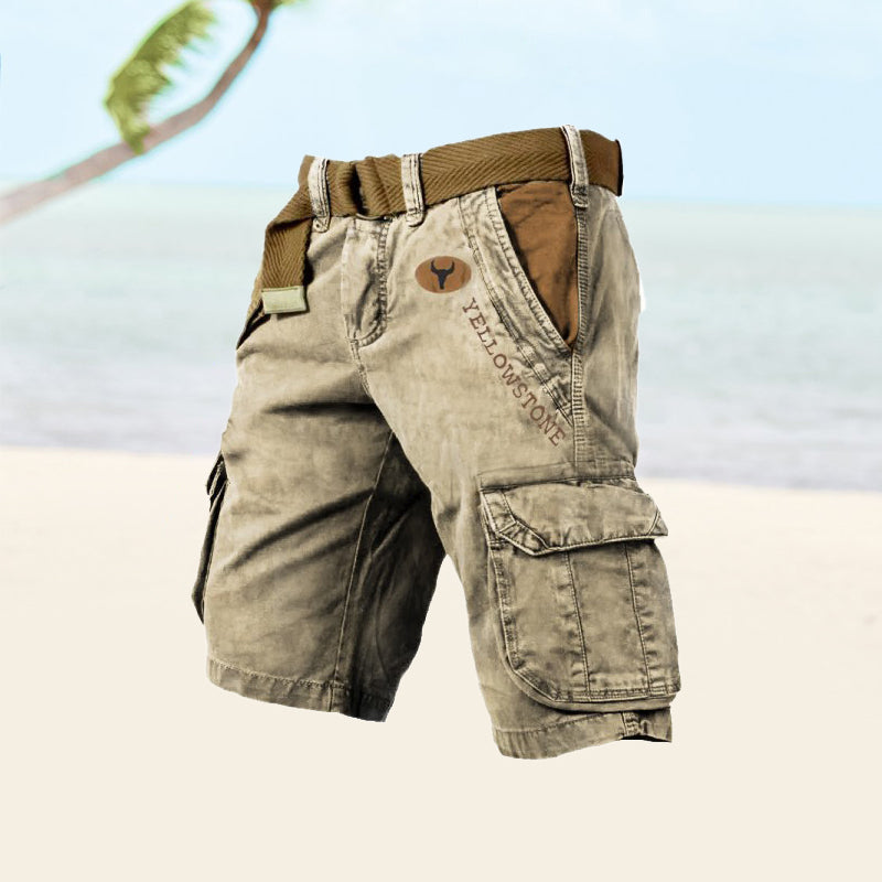 Rocky | Herren Cargo-Shorts mit mehreren Taschen