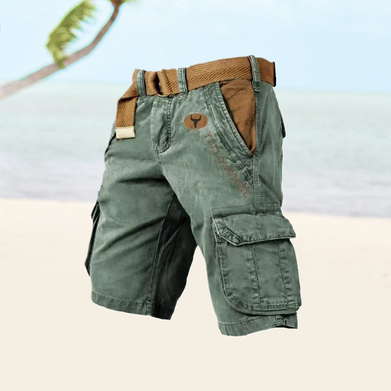 Rocky | Herren Cargo-Shorts mit mehreren Taschen