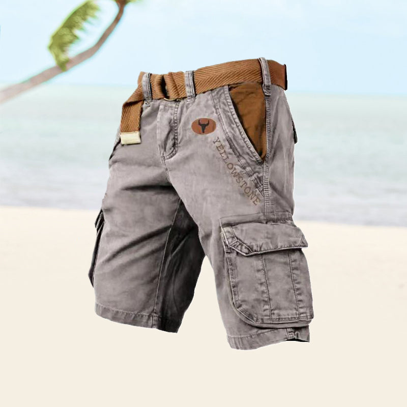 Rocky | Herren Cargo-Shorts mit mehreren Taschen