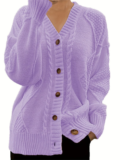 Gemütlich-schicke Strickjacke