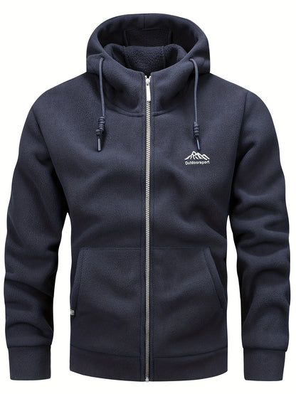 Warme Herrenjacke mit Kapuze – Lässiger Hoodie