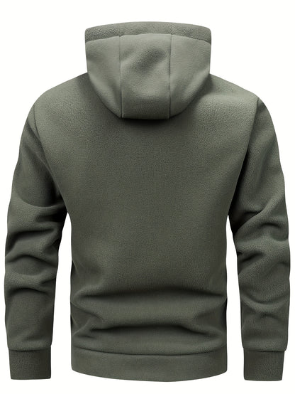 Warme Herrenjacke mit Kapuze – Lässiger Hoodie