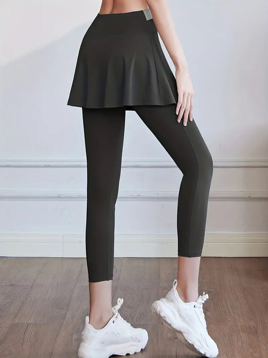 Izzie | 2-in-1 High-Waist Leggings mit Rock