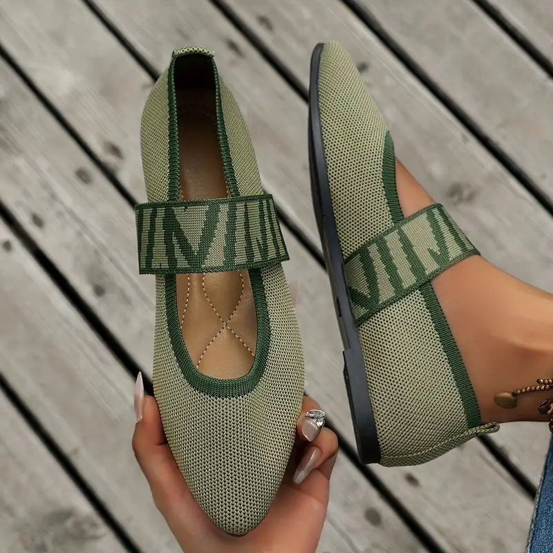 Daphne | Bequeme orthopädische weiche Ballerina Flats Schuhe