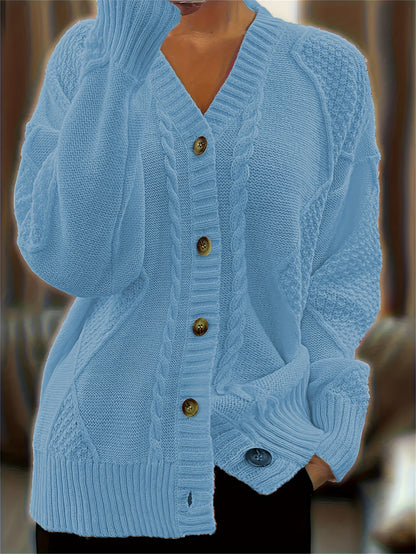 Gemütlich-schicke Strickjacke