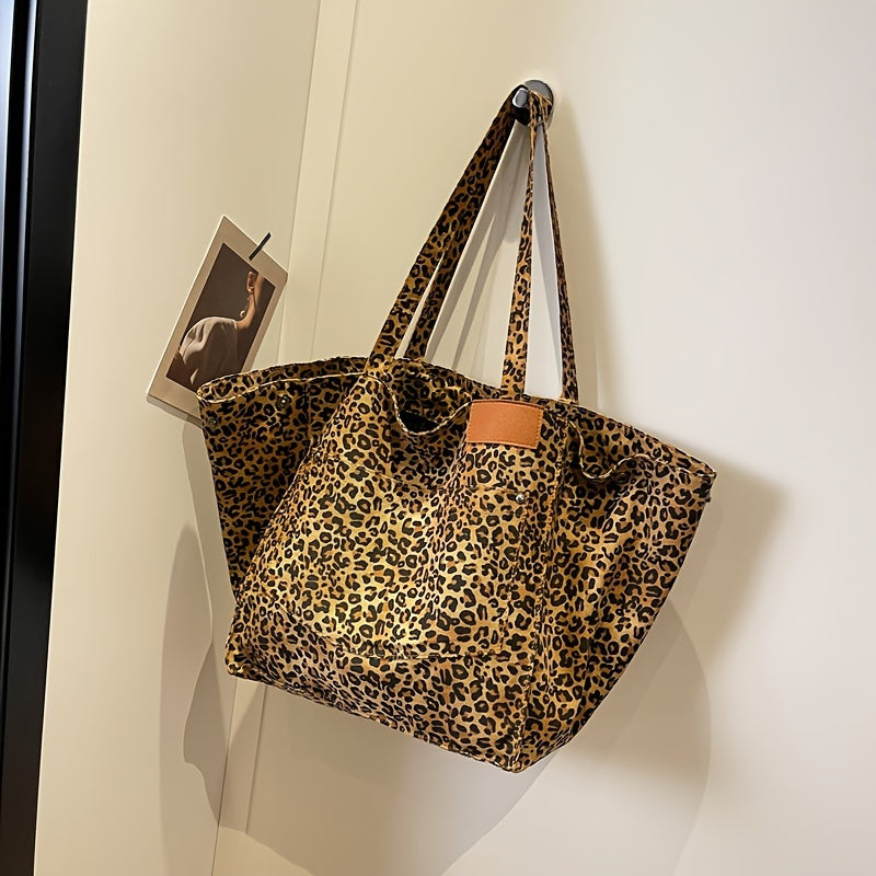 WildCat Bag | Stilvolle Tote Chic Leopard Tasche