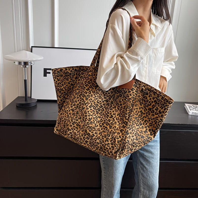 WildCat Bag | Stilvolle Tote Chic Leopard Tasche