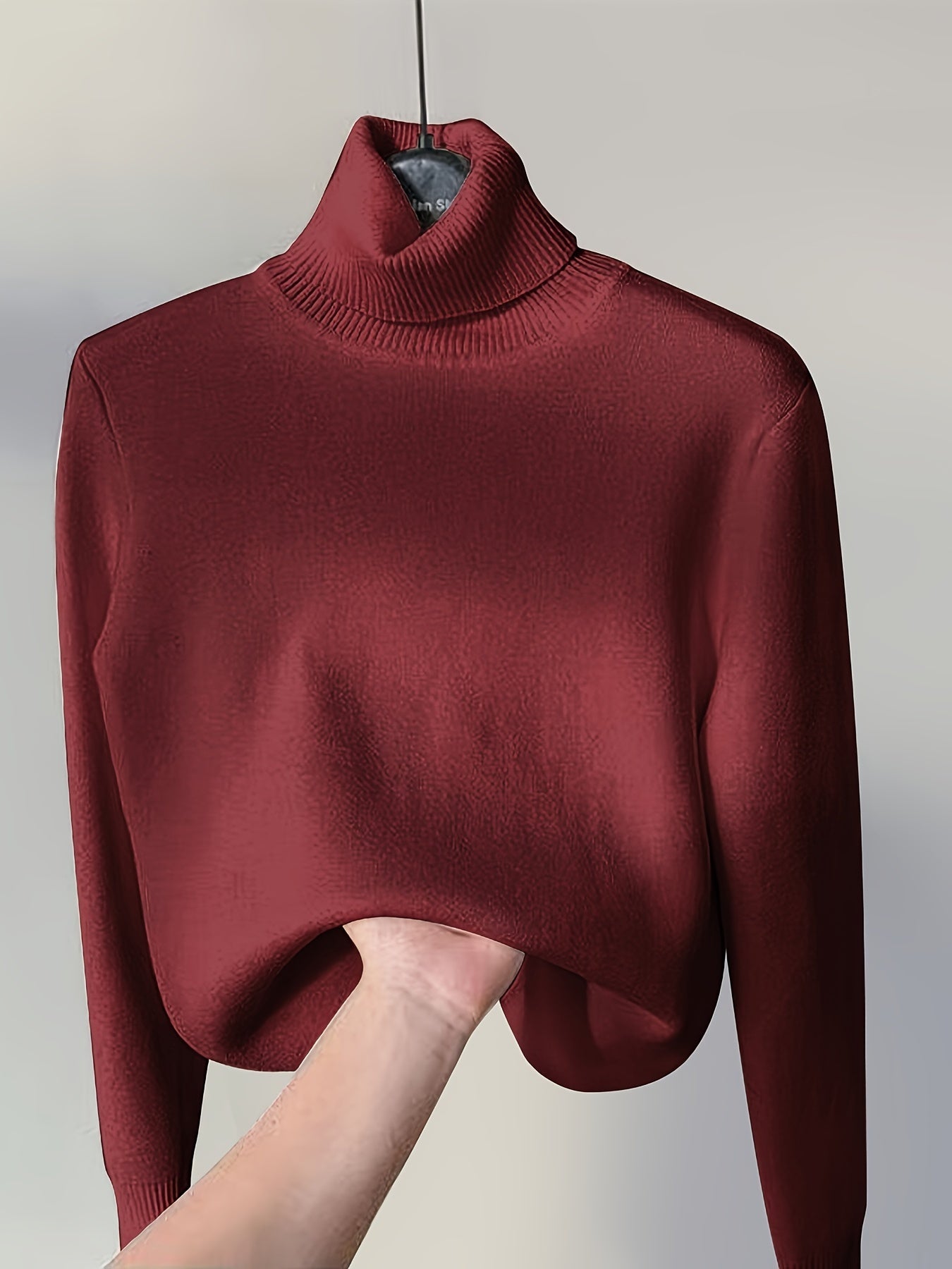 Damen Rollkragenpullover mit Langarm