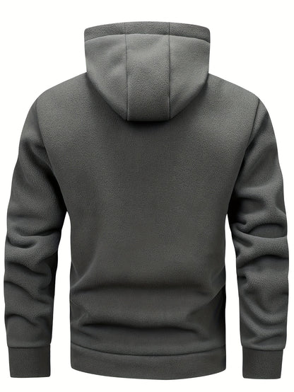 Warme Herrenjacke mit Kapuze – Lässiger Hoodie