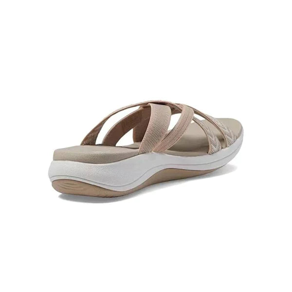 Tania | Stilvolle orthopädische Pantoffelsandalen für Frauen