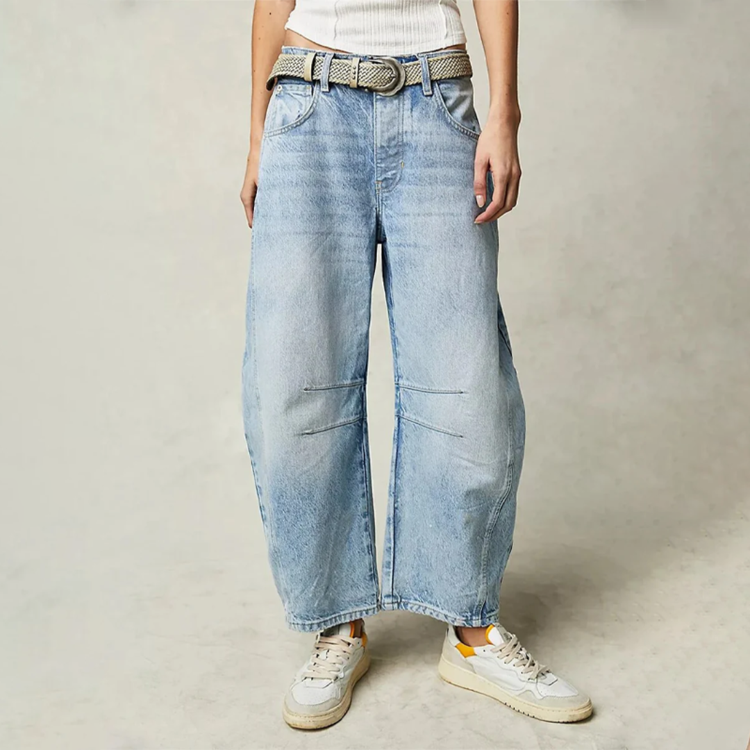 Genevieve | Bequeme Wide-Leg Jeans für Damen