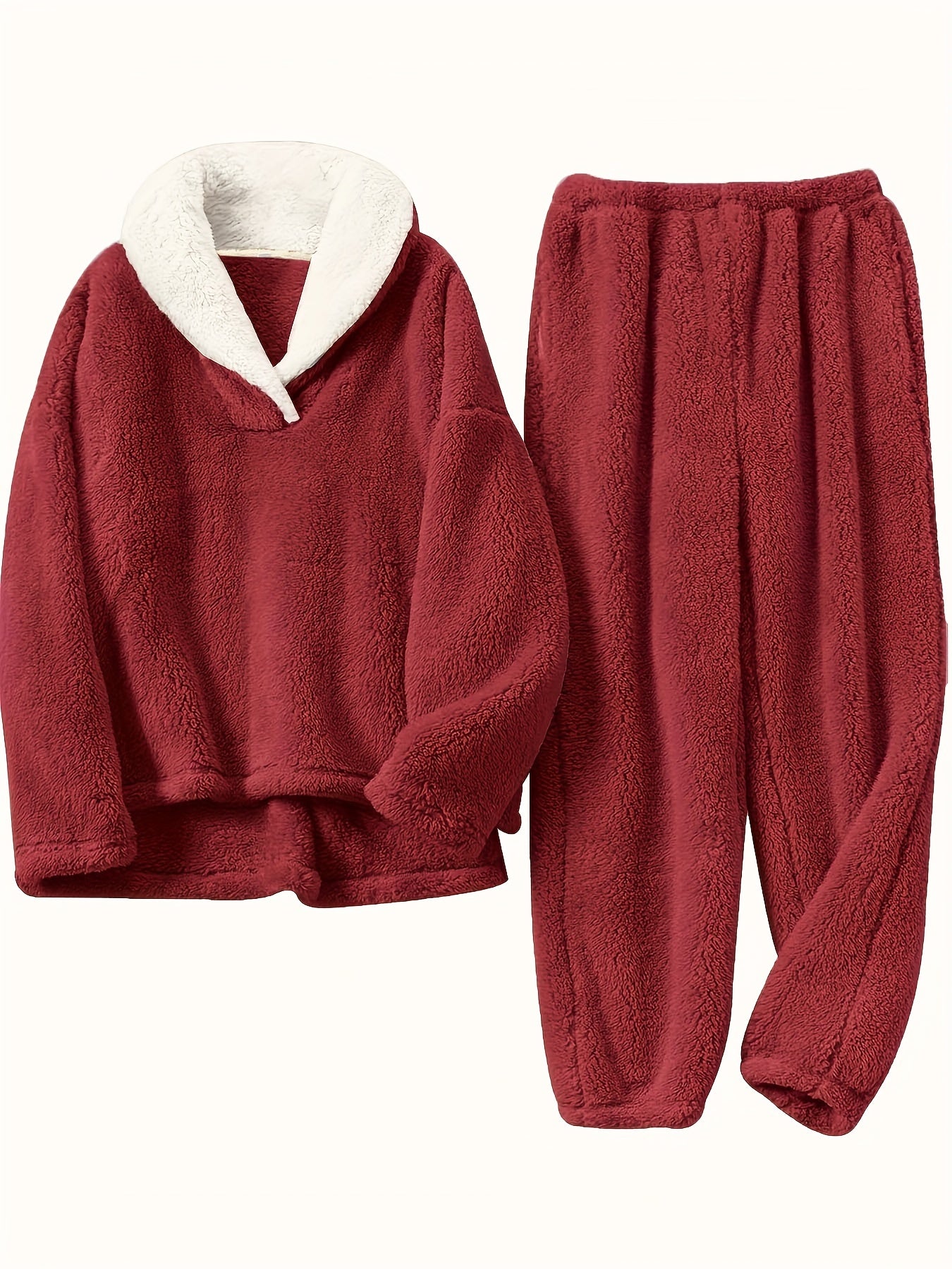 Pullover und Hosen-Pyjama-Set für Frauen