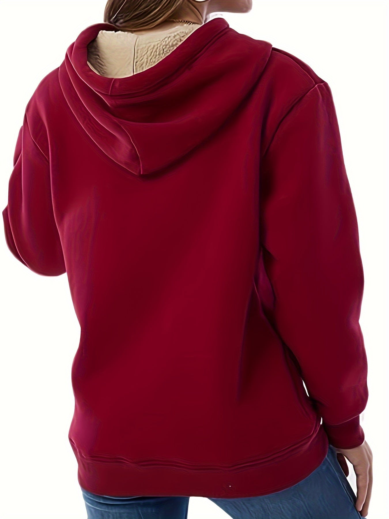 Lebendiger Winter-Hoodie für Frauen