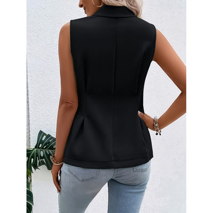 Rhea | Eleganter ärmelloser Blazer für Damen