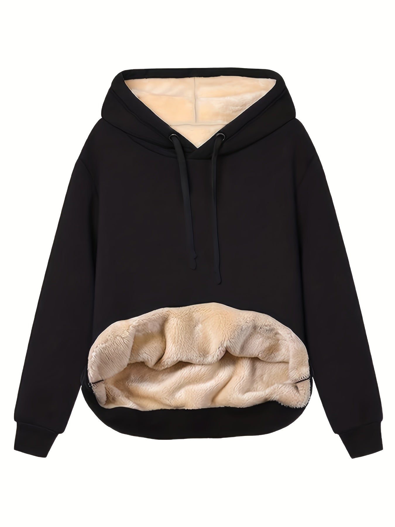 Lebendiger Winter-Hoodie für Frauen