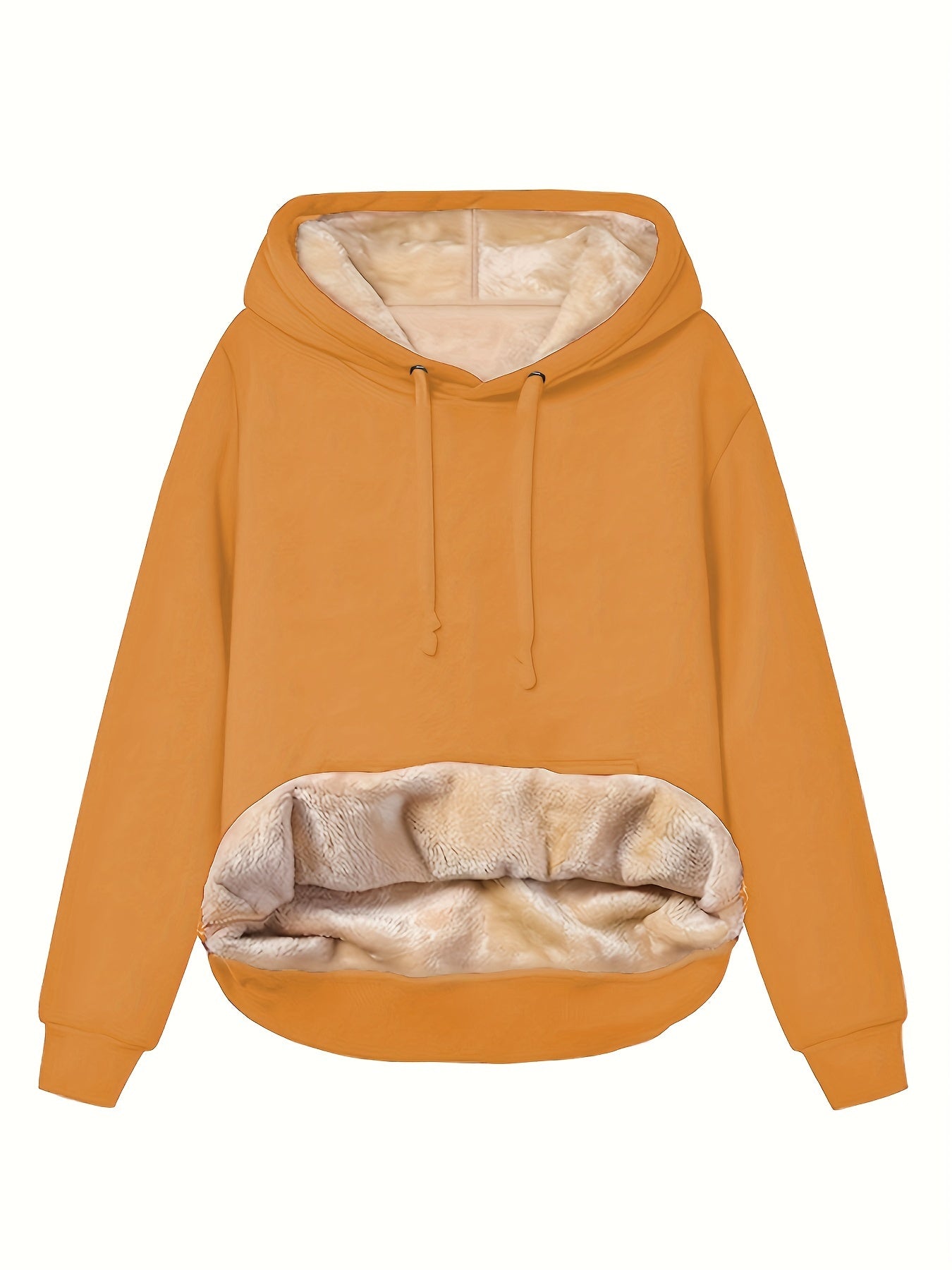 Lebendiger Winter-Hoodie für Frauen