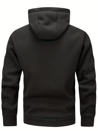 Warme Herrenjacke mit Kapuze – Lässiger Hoodie