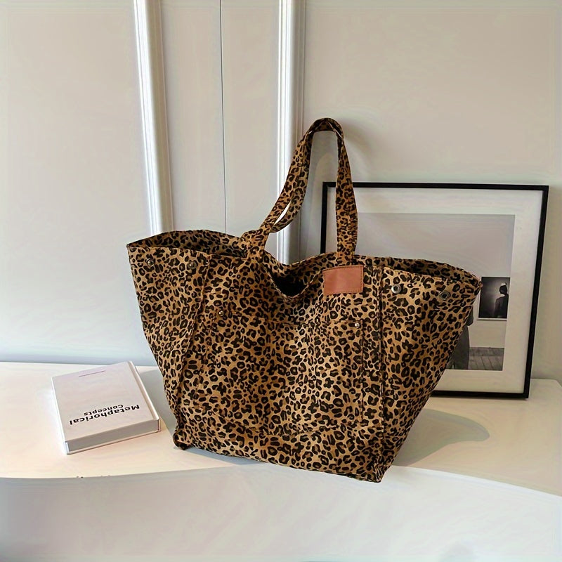 WildCat Bag | Stilvolle Tote Chic Leopard Tasche