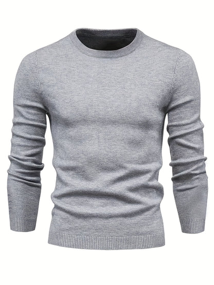 Gemütlicher und stilvoller Strickpullover für Männer