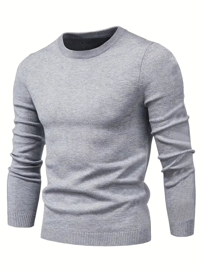 Gemütlicher und stilvoller Strickpullover für Männer