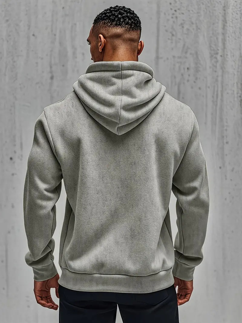 Herren Zip-Up Hoodie mit Fronttaschen