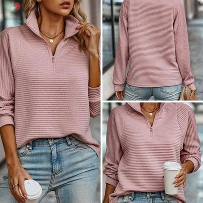 Eleganter Damen-Pullover mit V-Ausschnitt