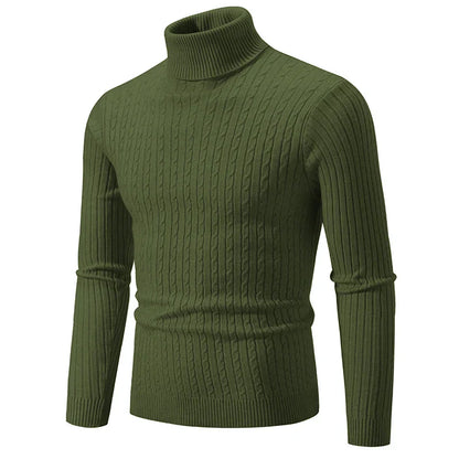 Lässiger Rollkragenpullover für Stil und Komfort