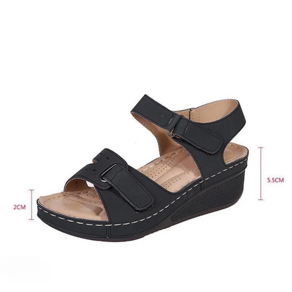 Gepolsterte orthopädische Sandalen für die Schmerzlinderung bei Frauen