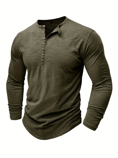 Klassische Henley-Hemden für Herren