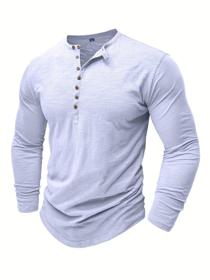 Klassische Henley-Hemden für Herren