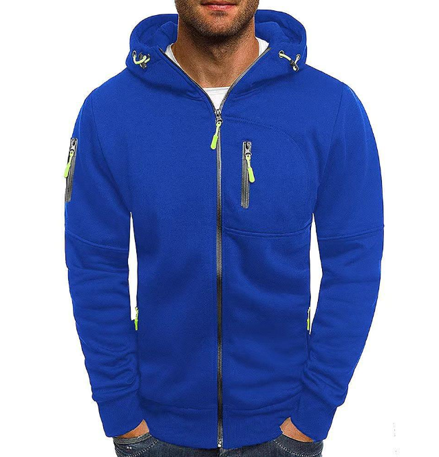 Stylischer und komfortabler Zip-Up Hoodie für Männer