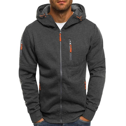 Stylischer und komfortabler Zip-Up Hoodie für Männer