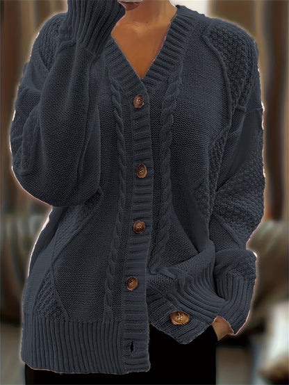 Gemütlich-schicke Strickjacke