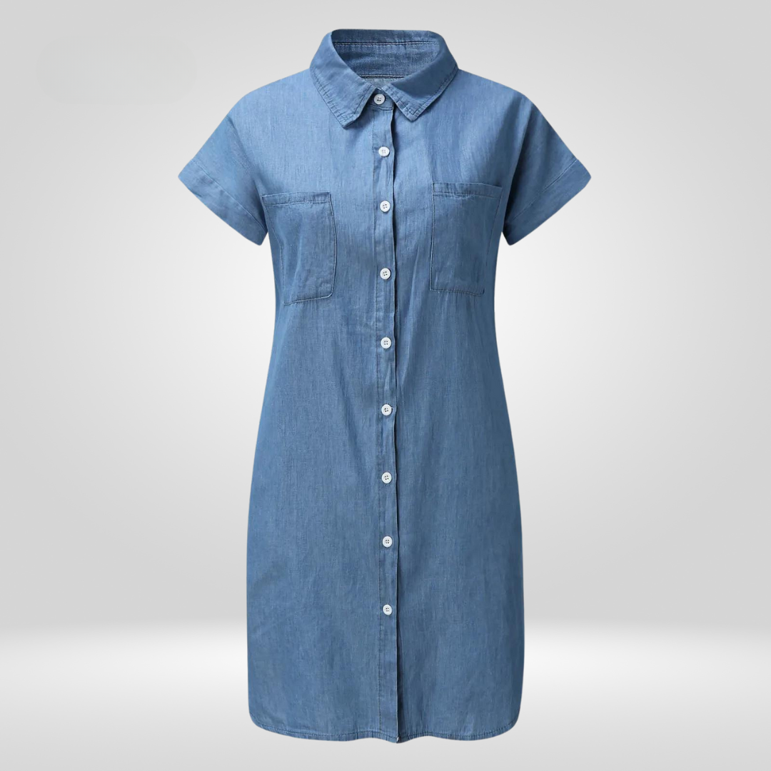 Regina | Modisches Denim-Kleid