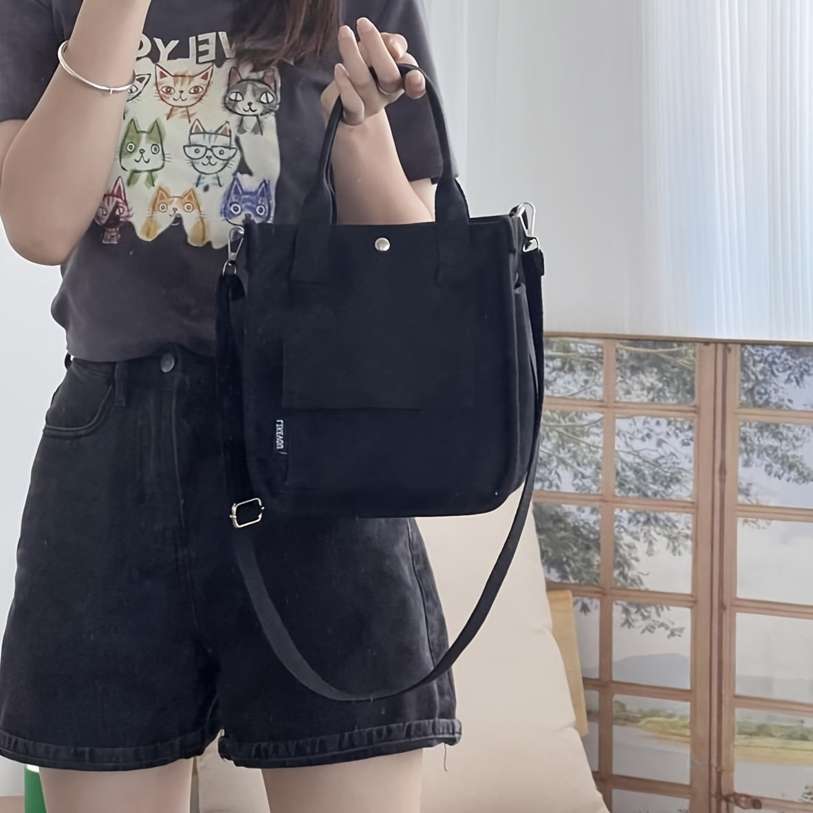 Emma Bag | Leichte und robuste Mini-Canvas-Tasche