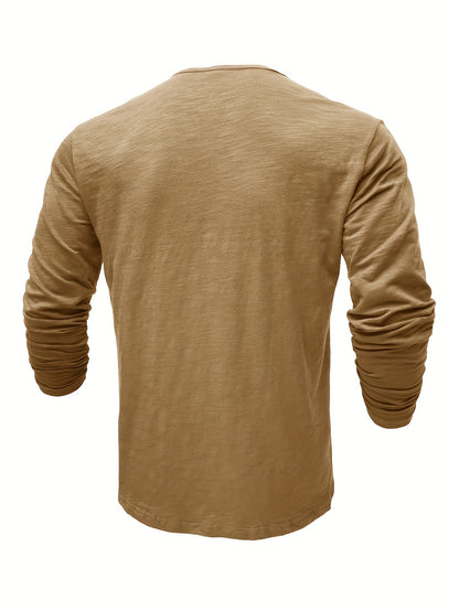 Klassische Henley-Hemden für Herren