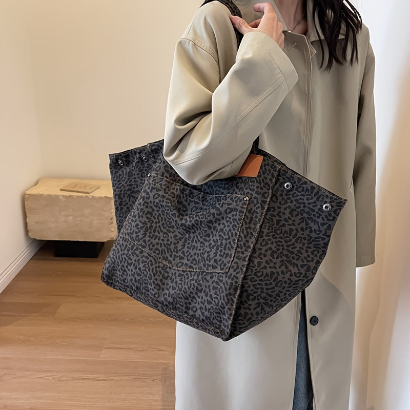 WildCat Bag | Stilvolle Tote Chic Leopard Tasche