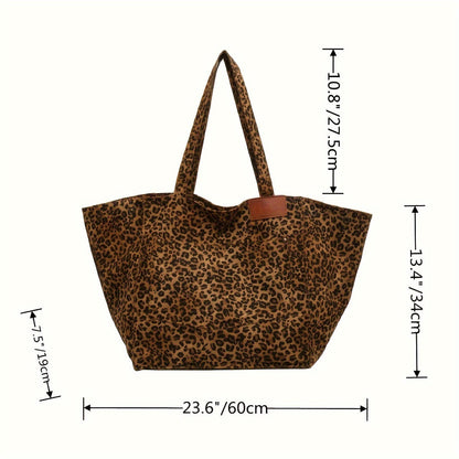 WildCat Bag | Stilvolle Tote Chic Leopard Tasche