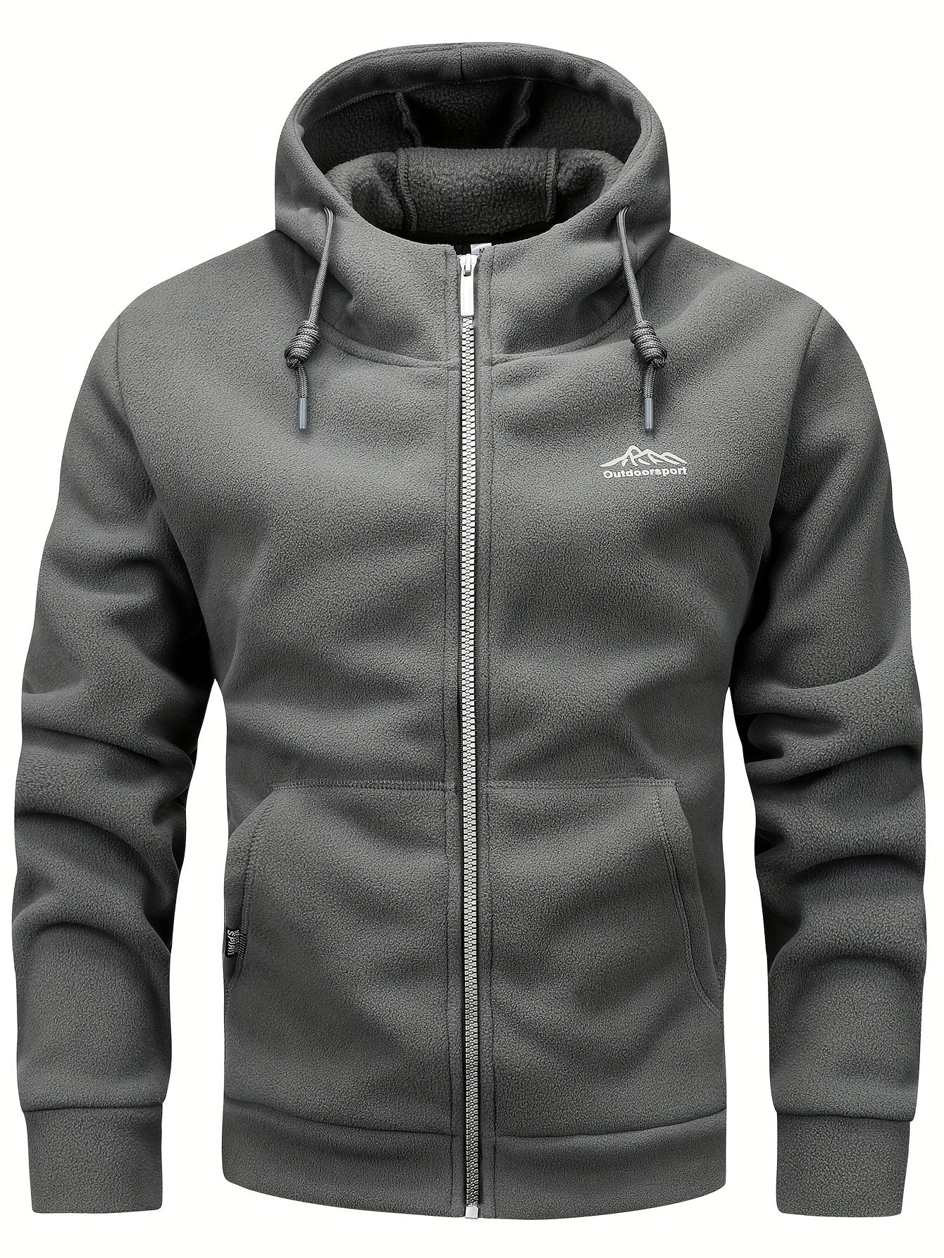 Warme Herrenjacke mit Kapuze – Lässiger Hoodie