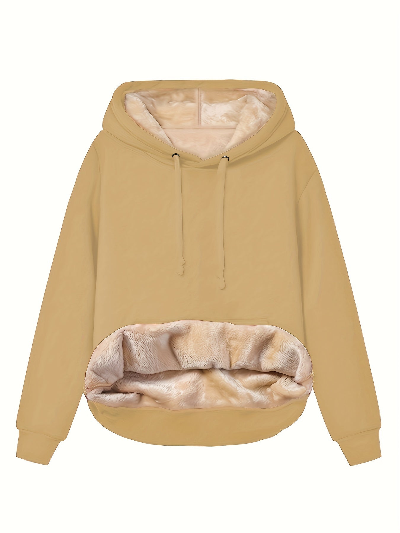 Lebendiger Winter-Hoodie für Frauen