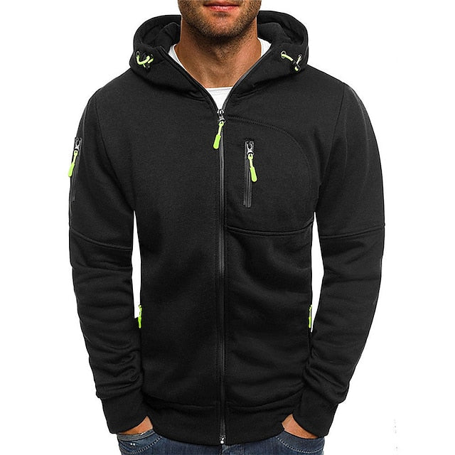 Stylischer und komfortabler Zip-Up Hoodie für Männer