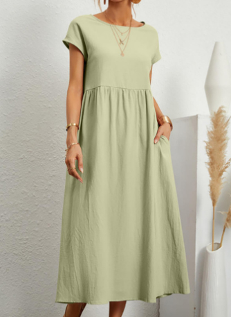 Thyra | Stylisches langes Sommerkleid