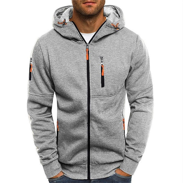 Stylischer und komfortabler Zip-Up Hoodie für Männer