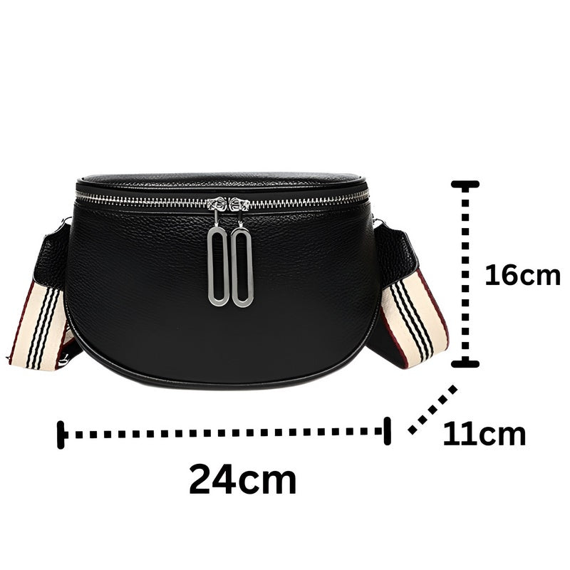 Trendova | Elegante Leder-Crossbody-Tasche für Frauen